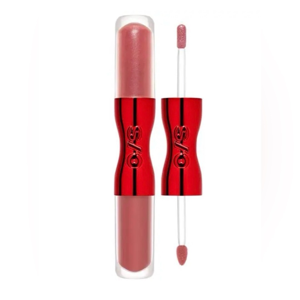 O/S Lip Snatcher Hydrating Lipstick and Lip Gloss Duo